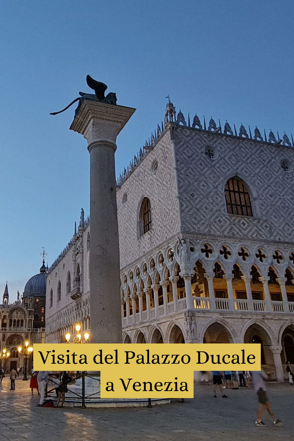 Visita del Palazzo Ducale a Venezia