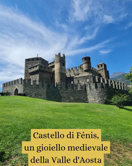 Castello di Fénis, un gioiello medievale della Valle d'Aosta